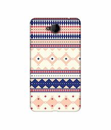 Amazon Brand - Solimo Designer Multi Shape Patterns 3D Printed Hard Back Case Mobile Cover for Microsoft Lumia 650