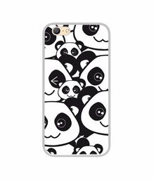 Amazon Brand - Solimo Designer Panda Texture UV Printed Soft Back Case Mobile Cover for Oppo A57