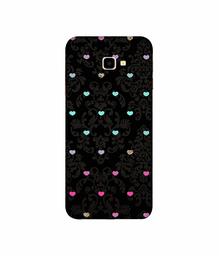 Amazon Brand - Solimo Designer Heart Texture 3D Printed Hard Back Case Mobile Cover for Samsung Galaxy J4 Plus