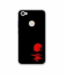 Amazon Brand - Solimo Designer Red Moon UV Printed Soft Back Case Mobile Cover for Mi Redmi Y1 (Note 5A)