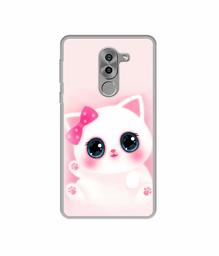 Amazon Brand - Solimo Designer Babby Kitty UV Printed Soft Back Case Mobile Cover for Huawei Honor 6X