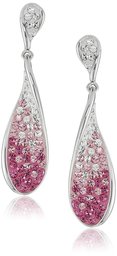 [Find] Amazon Collection Swarovski Elements Of The Tangled With Pink Teardrop