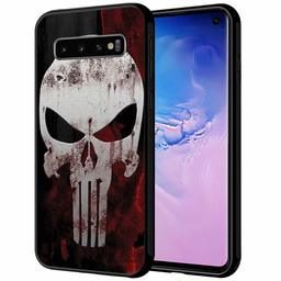 Amazon Brand - Solimo Designer Skull Printed Hard Back Case Mobile Cover for Samsung Galaxy S10 (D1158)