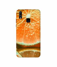 Amazon Brand - Solimo Designer Orange Slice 3D Printed Hard Back Case Mobile Cover for Vivo Y95