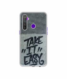 Amazon Brand - Solimo Designer Take It Easy UV Printed Soft Back Case Mobile Cover for Realme 5 Pro