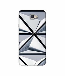 Amazon Brand - Solimo Designer Hexagon Texture 3D Printed Hard Back Case Mobile Cover for Samsung Galaxy J5 Prime