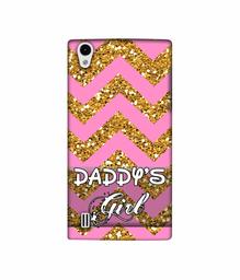 Amazon Brand - Solimo Designer Daddy's Girl 3D Printed Hard Back Case Mobile Cover for VIVO Y15