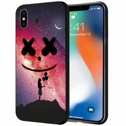 Amazon Brand - Solimo Designer Star Printed Hard Back Case Mobile Cover for Apple iPhone Xs Max (D1275)