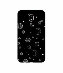 Amazon Brand - Solimo Designer Solar System UV Printed Soft Back Case Mobile Cover for Samsung Galaxy J7 Pro