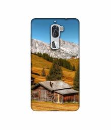 Amazon Brand - Solimo Designer Hut 3D Printed Hard Back Case Mobile Cover for Coolpad Cool1 Dual