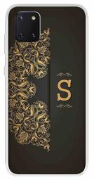 Amazon Brand - Solimo Designer Multicolor Black Pattern Alphabet-S Printed Soft Back Case Mobile Cover for Samsung Galaxy Note 10 Lite