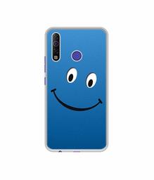 Amazon Brand - Solimo Designer Happy UV Printed Soft Back Case Mobile Cover for Tecno Camon 12 Air