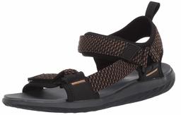 Amazon Essentials Noah Sandals, schwarz/grau, 8