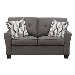 Artum Hill UP3-884 Olivia Loveseat, Espresso