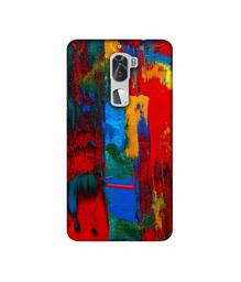 Amazon Brand - Solimo Designer Multiolor Brush Texture on Wall 3D Printed Hard Back Case Mobile Cover for Coolpad Cool1 Dual