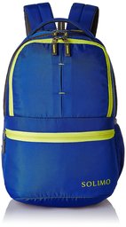 Amazon Brand - Solimo 25 Ltrs Blue Casual Backpack