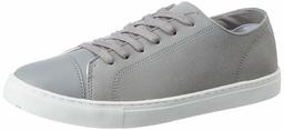 Amazon Brand - Symbol Men's L.Grey PU Sneakers-10 UK (44 EU) (11 US) (AZ-YS-190)