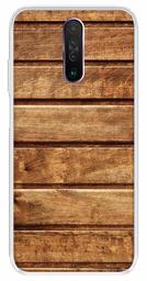 Amazon Brand - Solimo Designer Multicolor Wooden Design Printed Soft Back Case Mobile Cover for Poco X2 / Xiaomi Redmi K30