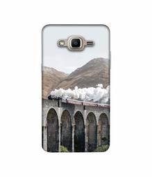 Amazon Brand - Solimo Designer Steam Train 3D Printed Hard Back Case Mobile Cover for Samsung Galaxy J2 Prime