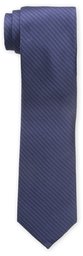 Franklin - Corbata de seda para hombre, diseño de rayas, color azul