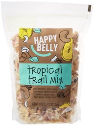 Amazon Brand - Happy Belly Tropical Trail Mix, 44 Ounce