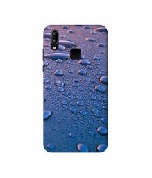 Amazon Brand - Solimo Designer Water Drops 3D Printed Hard Back Case Mobile Cover for Vivo Y95