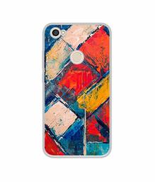 Amazon Brand - Solimo Designer Dark Multicolor Blocks UV Printed Soft Back Case Mobile Cover for Mi Redmi Y1 (Note 5A)