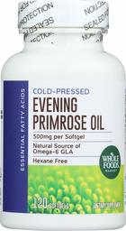 Whole Foods Market, Evening Primrose Oil 500 mg, 120 ct