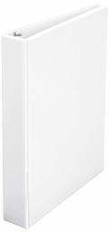 AmazonBasics 1.5-Inch Round Ring Binder, White, View, 12-Pack (Renewed)