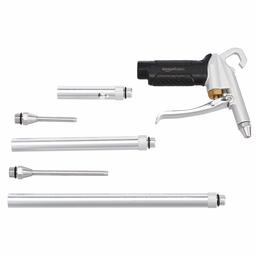 AmazonBasics High Flow Air Blow Gun Kit - 1/4-Inch NPT, 120 Max PSI - 7-Piece