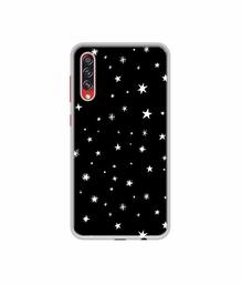 Amazon Brand - Solimo Designer Sperking Stars UV Printed Soft Back Case Mobile Cover for Samsung Galaxy A70s