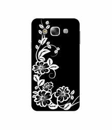 Amazon Brand - Solimo Designer Flower 3D Printed Hard Back Case Mobile Cover for Samsung Galaxy E5