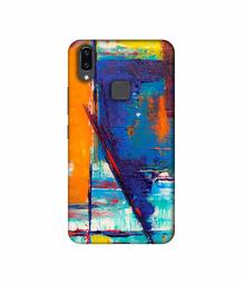 Amazon Brand - Solimo Designer MultiColur Blocks 3D Printed Hard Back Case Mobile Cover for Vivo V9 / V9 Pro