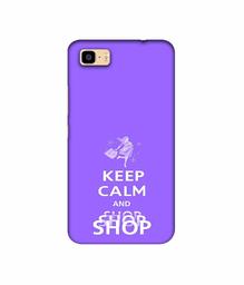 Amazon Brand - Solimo Designer Keep Calm and Shop 3D Printed Hard Back Case Mobile Cover for Asus Zenfone 3S Max