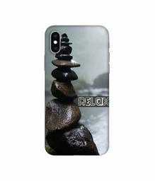 Amazon Brand - Solimo Designer Relax 3D Printed Hard Back Case Mobile Cover for Apple iPhone Xs Max