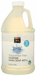 365 Everyday Value, Foaming Hand Soap Refill, Fragrance Free, 64 fl oz