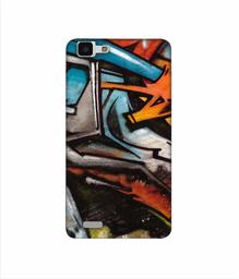 Amazon Brand - Solimo Designer Painting Texture 3D Printed Hard Back Case Mobile Cover for Vivo Y27L