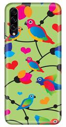 Amazon Brand - Solimo Designer Birds Patterns Design 3D Printed Hard Back Case Mobile Cover for Samsung Galaxy A50s