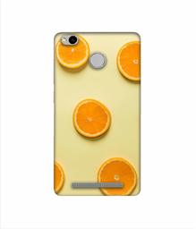 Amazon Brand - Solimo Designer Orange Texture 3D Printed Hard Back Case Mobile Cover for Xiaomi Redmi 3S Prime