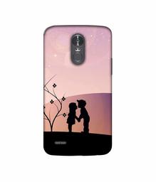 Amazon Brand - Solimo Designer Kiss-ing Couple 3D Printed Hard Back Case Mobile Cover for LG Stylus 3