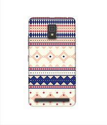 Amazon Brand - Solimo Designer Multi Shape Patterns 3D Printed Hard Back Case Mobile Cover for Lenovo A6600