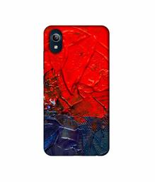 Amazon Brand - Solimo Designer Red Wax Color 3D Printed Hard Back Case Mobile Cover for Vivo Y91i