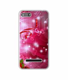 Amazon Brand - Solimo Designer Love UV Printed Soft Back Case Mobile Cover for Comio C1