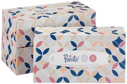 Presto! 3 ply tissue boxes