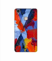 Amazon Brand - Solimo Designer X Multicolor Texture 3D Printed Hard Back Case Mobile Cover for Vivo V3 Max