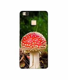 Amazon Brand - Solimo Designer Red Mushroom 3D Printed Hard Back Case Mobile Cover for Huawei P9 lite