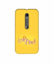 Amazon Brand - Solimo Designer Love Birds 3D Printed Hard Back Case Mobile Cover for Motorola Moto G 3rd Generation