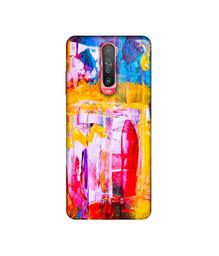 Amazon Brand - Solimo Designer Multicolor Canvas Paint 3D Printed Hard Back Case Mobile Cover for Poco X2 / Mi Redmi K30