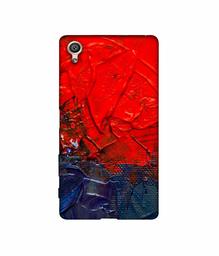 Amazon Brand - Solimo Designer Red Wax Color 3D Printed Hard Back Case Mobile Cover for Sony Xperia X