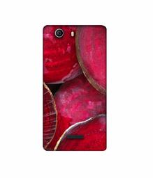 Amazon Brand - Solimo Designer Red Texture 3D Printed Hard Back Case Mobile Cover for Micromax Canvas Nitro 2 E311